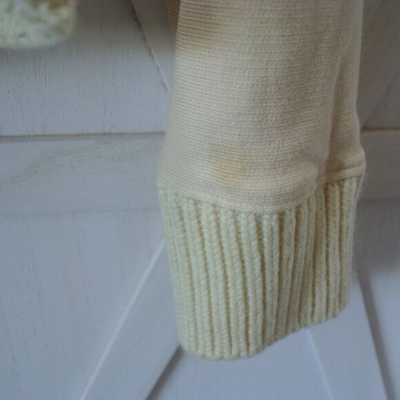 Free People Mixed Media Wool Blend Hooded Sweater - Picture 6 of 7